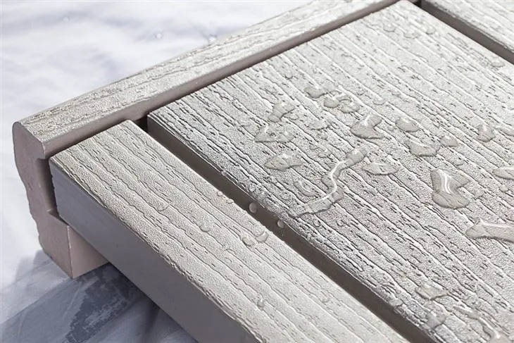 Wasserdicht verriegelbare PVC-Terrassendielen